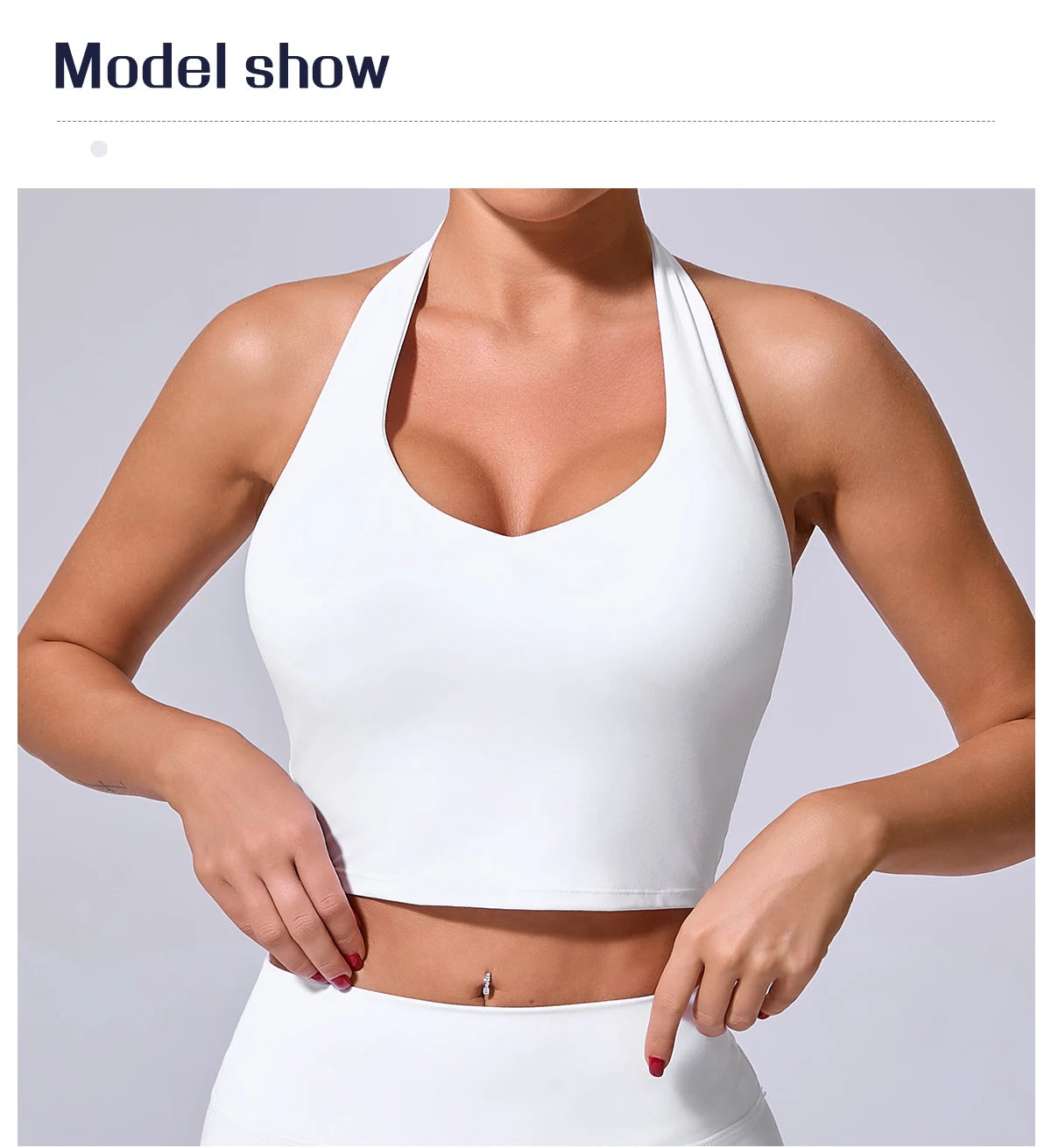 Hanging Neck Sports Bra