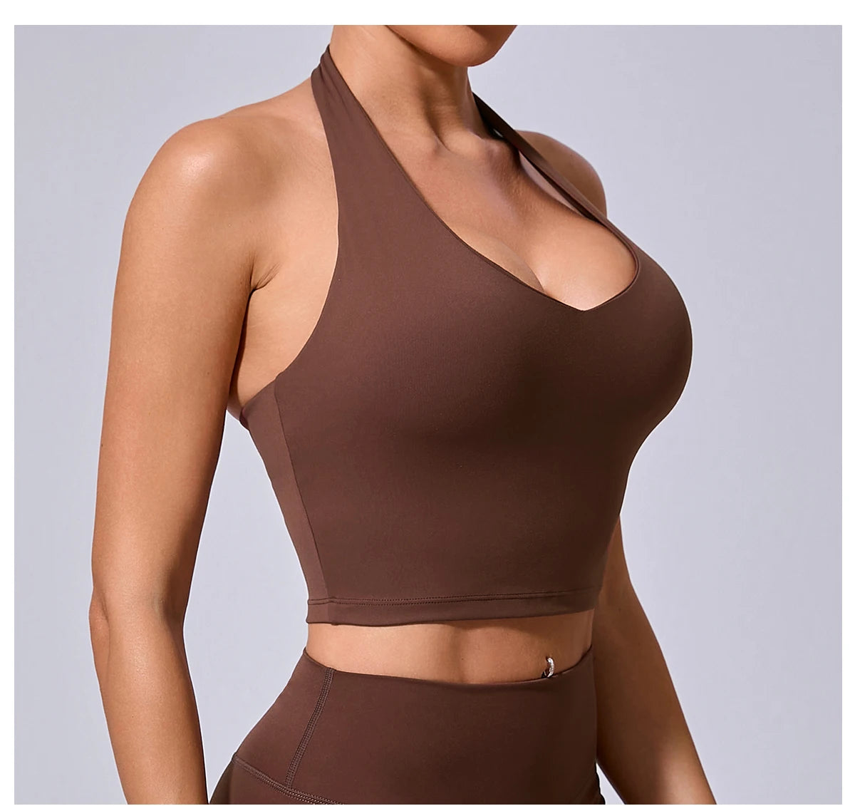 Hanging Neck Sports Bra