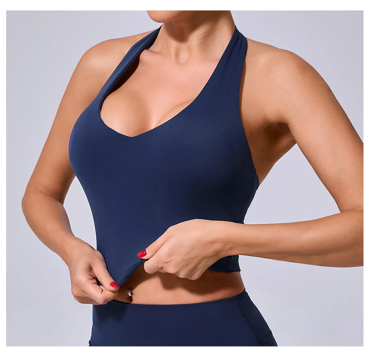 Hanging Neck Sports Bra