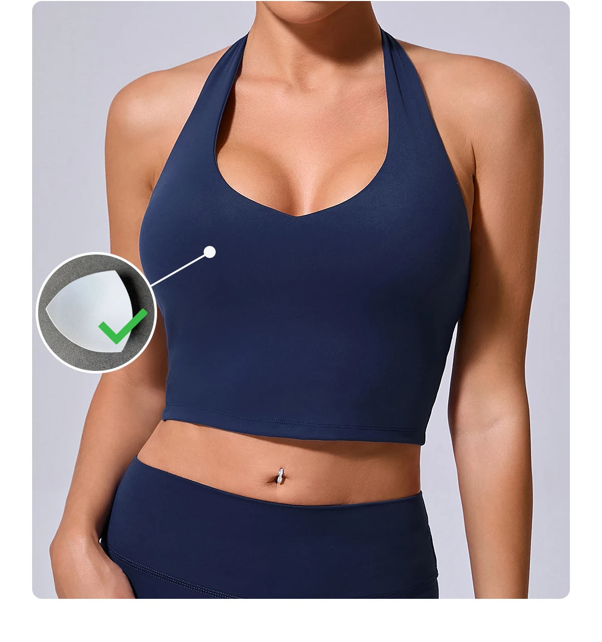 Hanging Neck Sports Bra