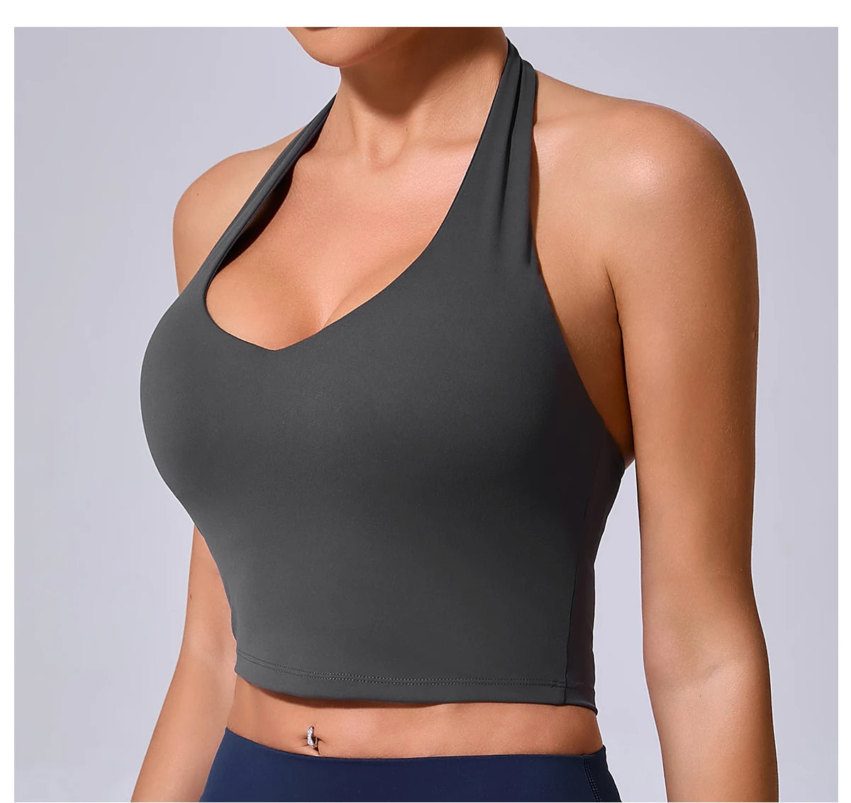 Hanging Neck Sports Bra